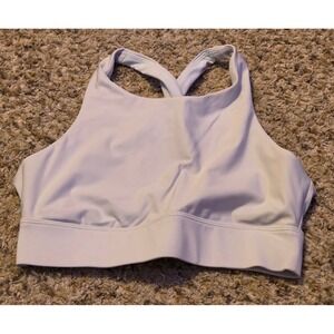 Fabletics Criss Cross Sports Bra Women's Size XS Off White